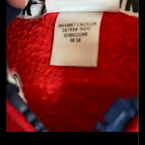 VS PINK BOYFRIEND PANT LOGO WAISTBAND SZ SM NAVY FULL ZIP SWEATSHIRT SZ M RED - Picture 11 of 14
